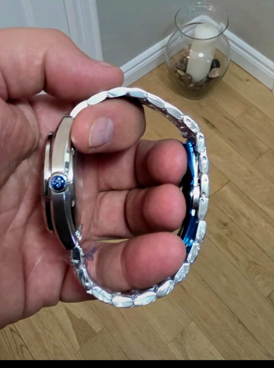 New Grand Seiko ‘Custom’ Blue Lake Suwa Heritage Watch 4R36A Automatic Watch